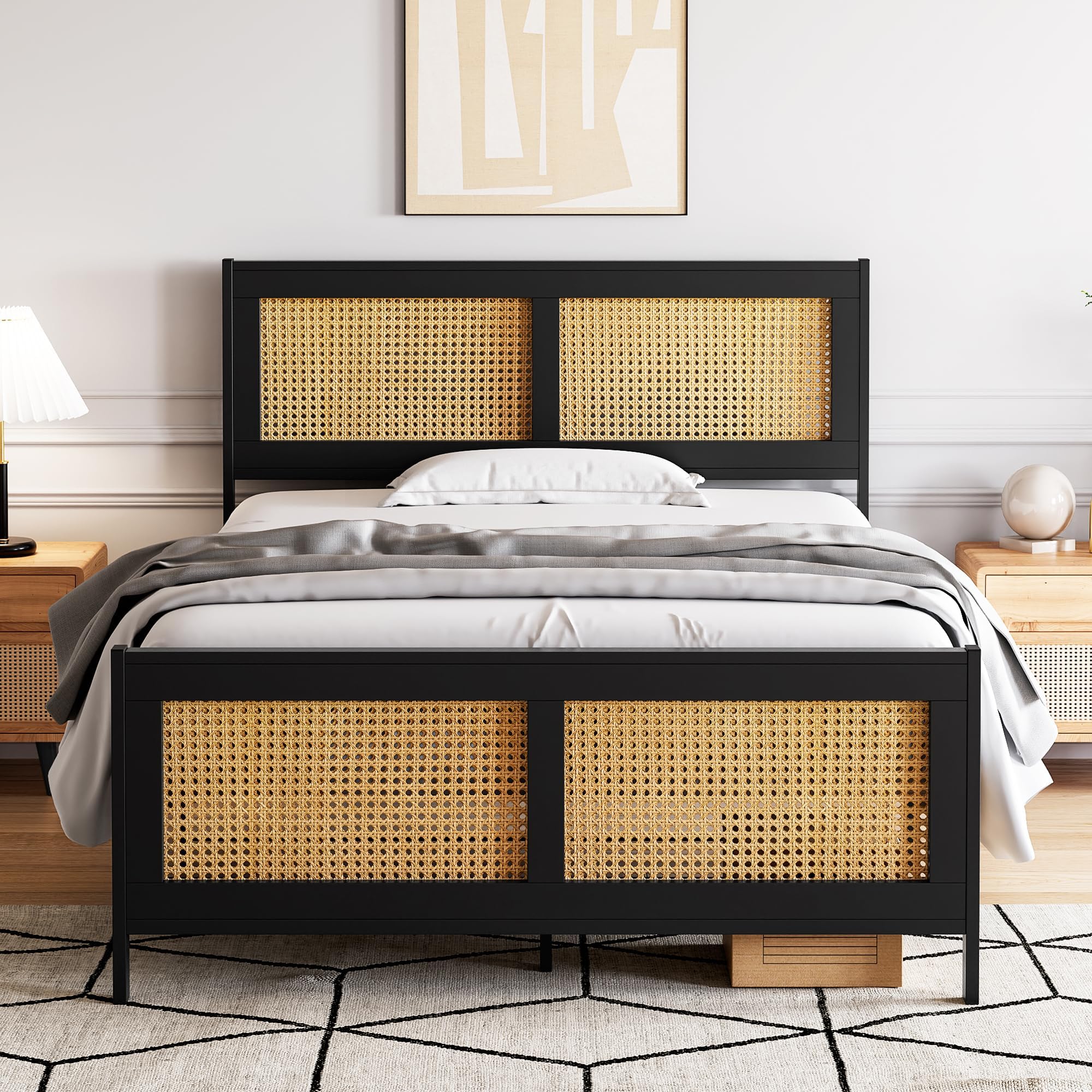 GARVEE Twin Size Bed Frame - Versatile Indoor Comfort