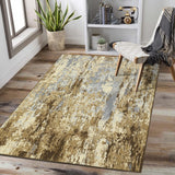 Garvee Large Living Room Rug 8x10 Washable Rug Non-Slip Modern Abstract Area Rug Indoor Accent Rug Contemporary Floor Carpet for Bedroom Nursery Home Office, Khaki - Khaki