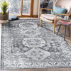 Garvee Machine Washable Rug Grey 8x10 Area Rugs for Living Room Bedroom Large Indoor Carpet Boho Area Rug Oriental Rug Boho Distressed Area Rug for Bedroom Kitchen Home Office