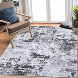 Garvee Area Rug 10x13 Rugs for Living Room Modern Abstract Rug Large Area Rug Ultra Soft Indoor Rug Carpet Non Slip Non Shedding Accent Rug for Office Bedroom Home Decor, Grey - Light Gray