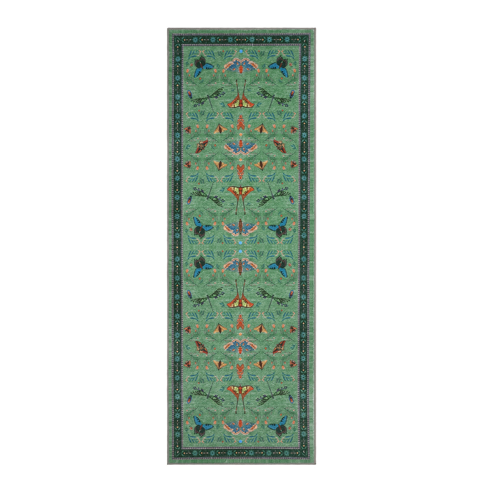 Garvee Insect Washable Soft Area Rugs for Living Room Bedroom Ultra-Thin Non Slip Dining Room Stain Resistant Rug Large Carpet for Office Nursery Bedroom