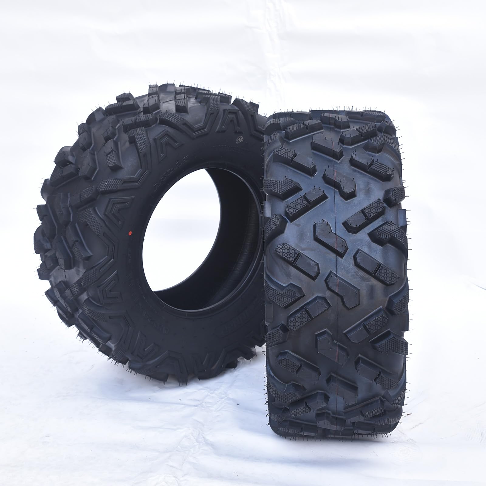 26x9-14 ATV Tires UTV Trail Sand Off-Road Tires 26x9-14, All Terrain Tires 20mm Tread Depth 26x9x14 UTV Tires, 6 PR, Tubeless Set of 2