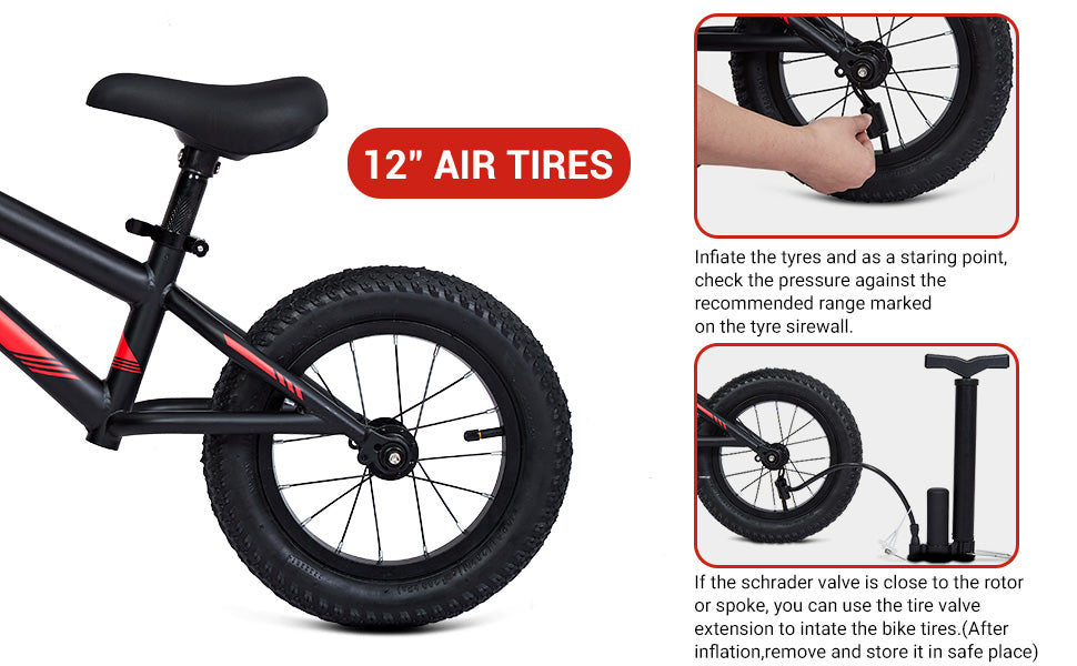 GARVEE Balance Bike - Close-up