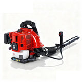 Garvee 52CC Backpack Gas Leaf Blower 2.2 HP 2-Stroke Engine Ergonomic Design 780 CFM 270 MPH Outdoor Yard Cleanup - Red & Black