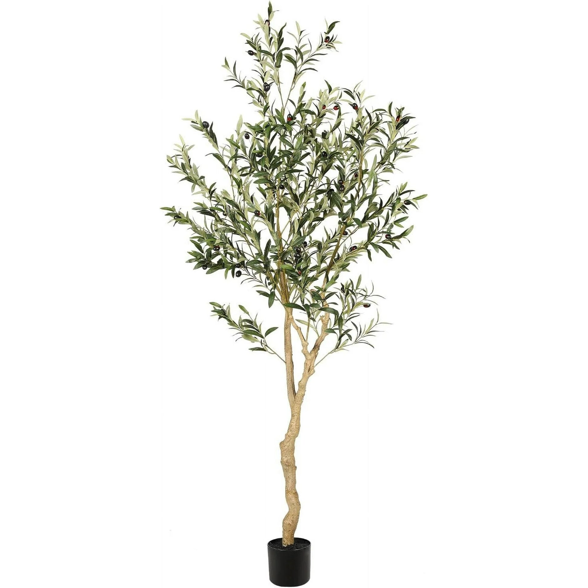 Garvee Artificial Fiddle Leaf Fig Tree 5FT(1pcs) Tall Fake Ficus Tree for Home Decor Faux Lyrata Plants Green Tree with Pot for Indoor Outdoor Home Office Living Room Bathroom Decor