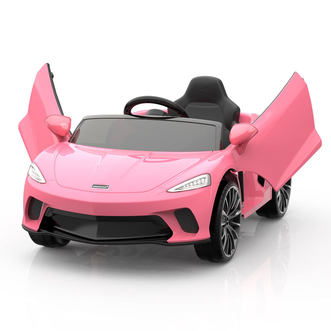 12V Kids Ride on Truck Car, Licensed Mclaren Battery Powered Electric Car with Remote Control, 3 Speeds, Bluetooth Music, Horn, LED Lights, 4-Wheel Ride on Toys