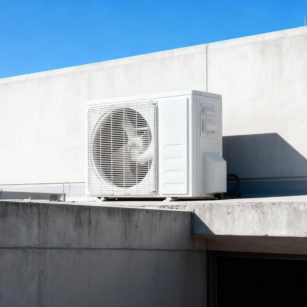 Garvee 12000 BTU Ceiling Cassette Mini Split AC, 8-Way 360° Airflow, Remote Controller, Ductless Cooling&Heating Ceiling Air Conditioner, 208/230V, 25ft Kit