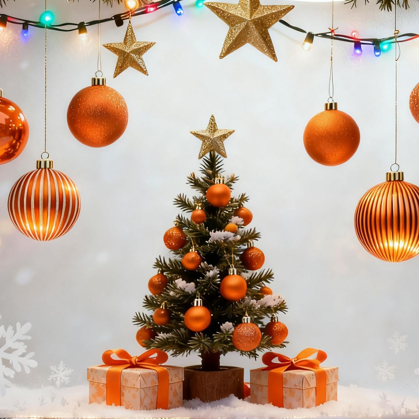 Garvee 34 PCS Shatterproof Christmas Ball Ornaments Set - Bulk Xmas Tree Decor for Holiday, Wedding & Mardi Gras Party, Gift Ready Hanging Decorations, Bronze