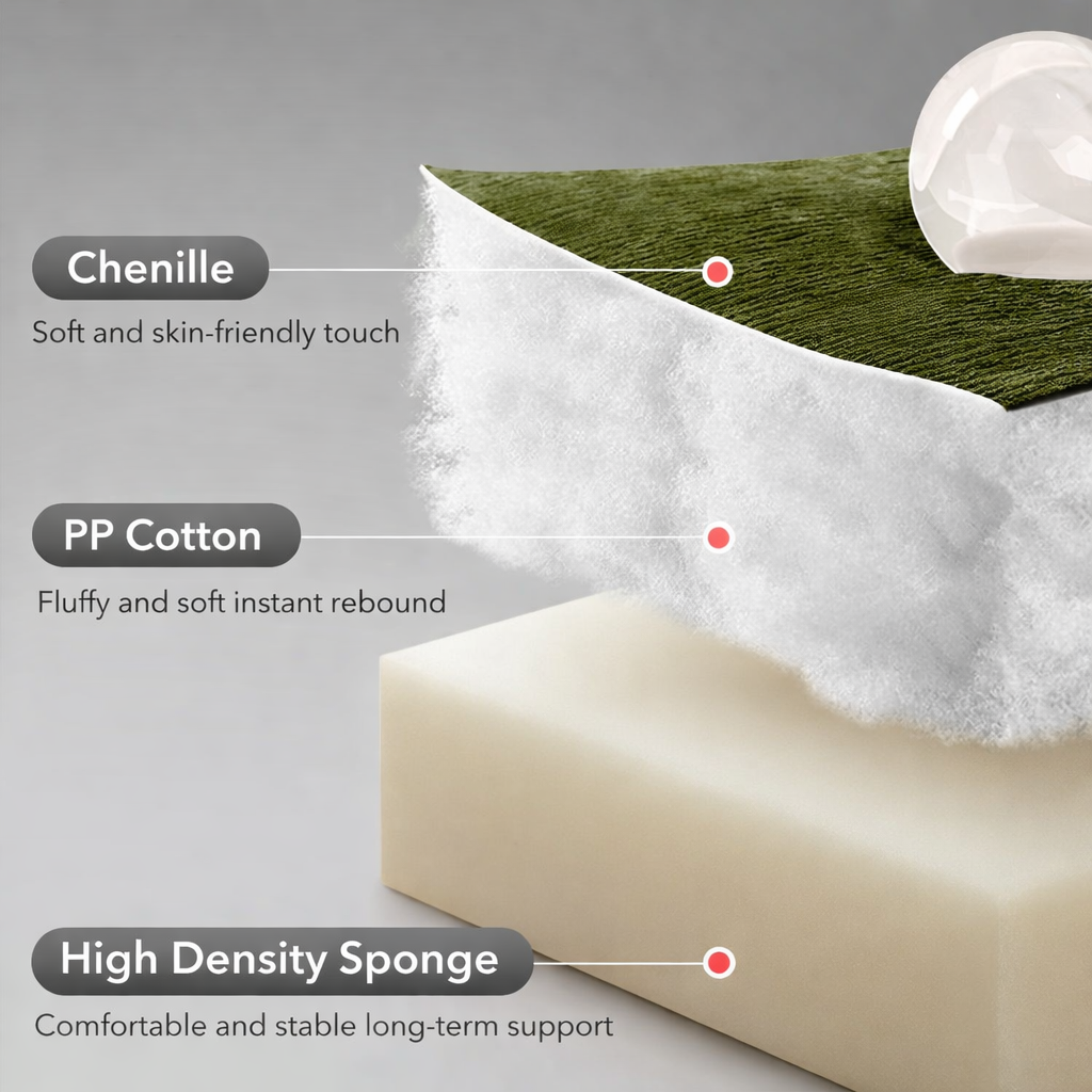 Garvee Rocking Recliner Chair, 360° Swivel Rocker Chair for Living Room, Upholstered Fabric Nursery Chair with Side Pockets for Small Spaces, q235 Steel Frame Lazy Boy Recliner Single Sofa, Green