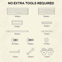 Garvee 6x3x2ft Galvanized Raised Garden Bed,Deep Root Planter Box for Vegetables,Flowers,Herbs-Large Metal Raised Garden Bed Kit Outdoor,Green