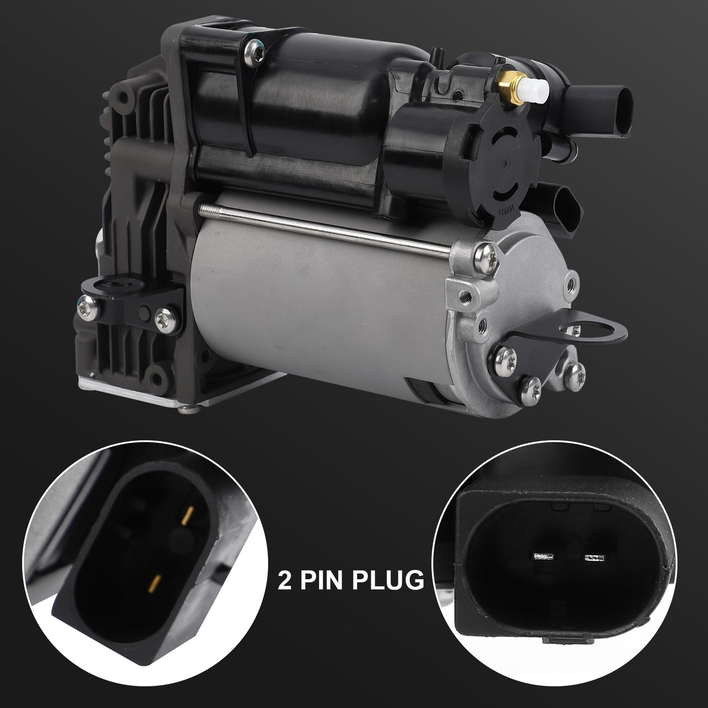 GARVEE 1643201204 Air Suspension Compressor Air Pump Kit compatible for GL/ML