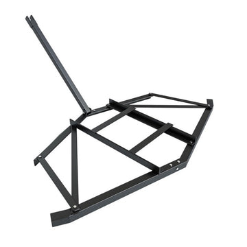 Garvee 72" Wide Driveway Drag - Heavy Duty Gravel Leveler, Tow Behind Drag Harrow, Driveway Tractor Harrow with 2 Adjustable Bars, Heavy Duty Steel, Driveway Grader for ATV, UTV, Garden Lawn Tractors