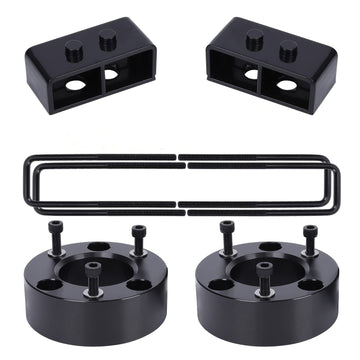 Front 3 Inch + Rear 2 Inch Leveling Lift Kit for Silverado 07-21 - GARVEE