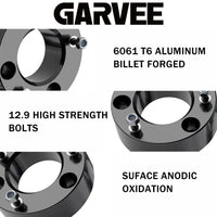 GARVEE 2.0 inch Silverdo 1500 Front Leveling Kits Front Strut Spacers Lift Kit for 2007-2021 Silverado 1500 2WD/4WD