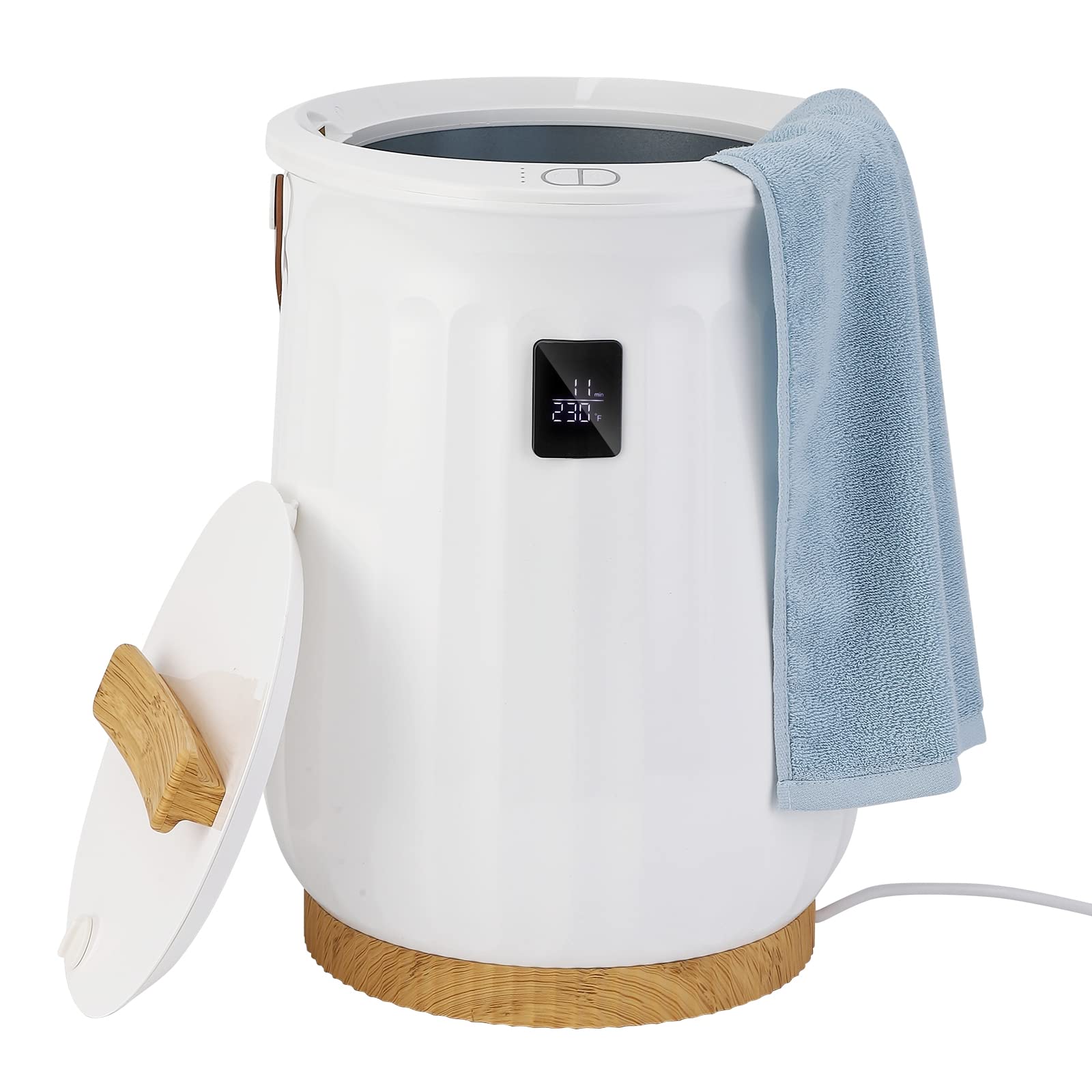 GARVEE Towel Warmers 20L 450W Luxury Large Towel Warmer Bucket For Bathroom With Digital LCD
