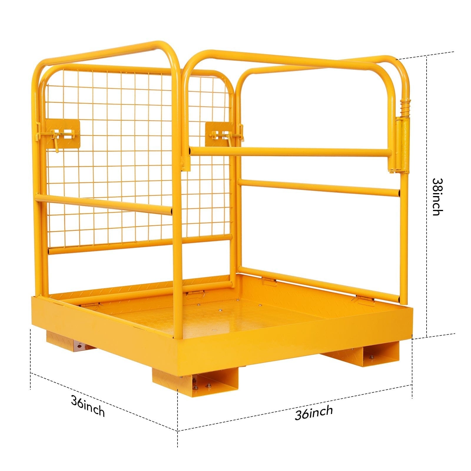 1150LBS Forklift Safety Cage, Heavy Duty, Collapsible - GARVEE