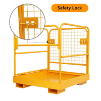 1150LBS Forklift Safety Cage, Heavy Duty, Collapsible - GARVEE