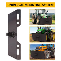 Thick Steel Loader Plate for Skid Steer Quick Attach