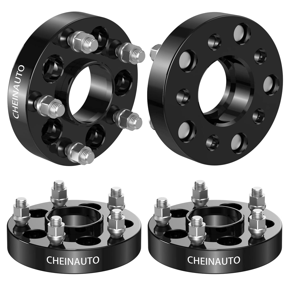 5x4.5 to 5x5 Hubcentric Wheel Spacers For Wrangler 1987-2006