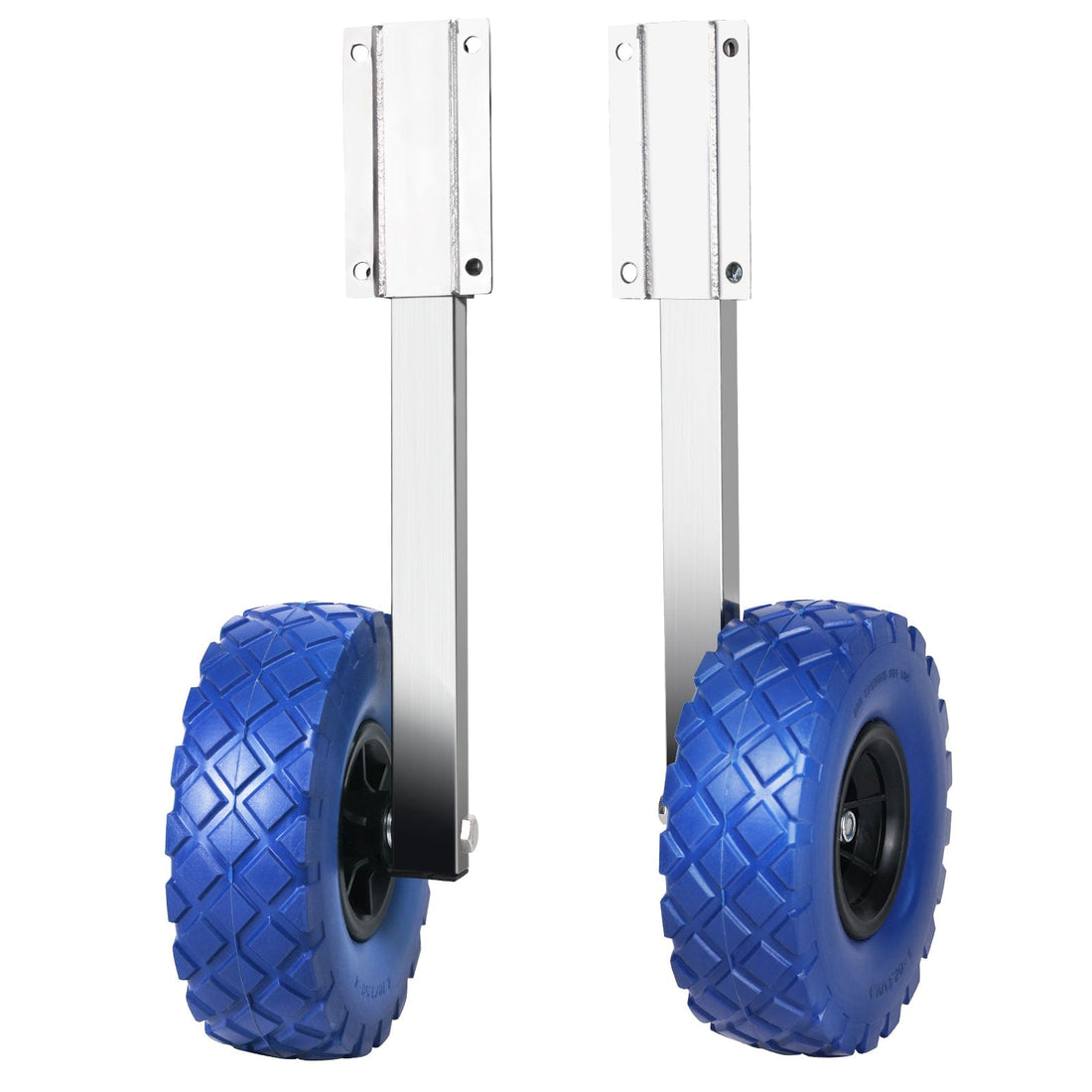 Launching Wheels 300LBS Boat Stainless Steel Transom Launching Wheel Dolly With 10 Inch Wheel Set