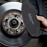 4Pcs Premium Ceramic Front Disc Brake Pads Compatible