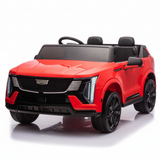Garvee Ride - P Series: 24V Licensed Ride On Truck with Remote Control - 2 Seater Electric Car for Kids w/ Parental Remote, LED Lights & Music Player | Battery Powered Ride-On Toy Truck for Boys & Girls - Red