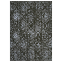 Garvee Bedroom Rug Washable Area Rug Non Slip Low Pile Boho Floral Small Carpet for Bedroom Bedside Soft Paisley Design 0.3 Inch Thickness