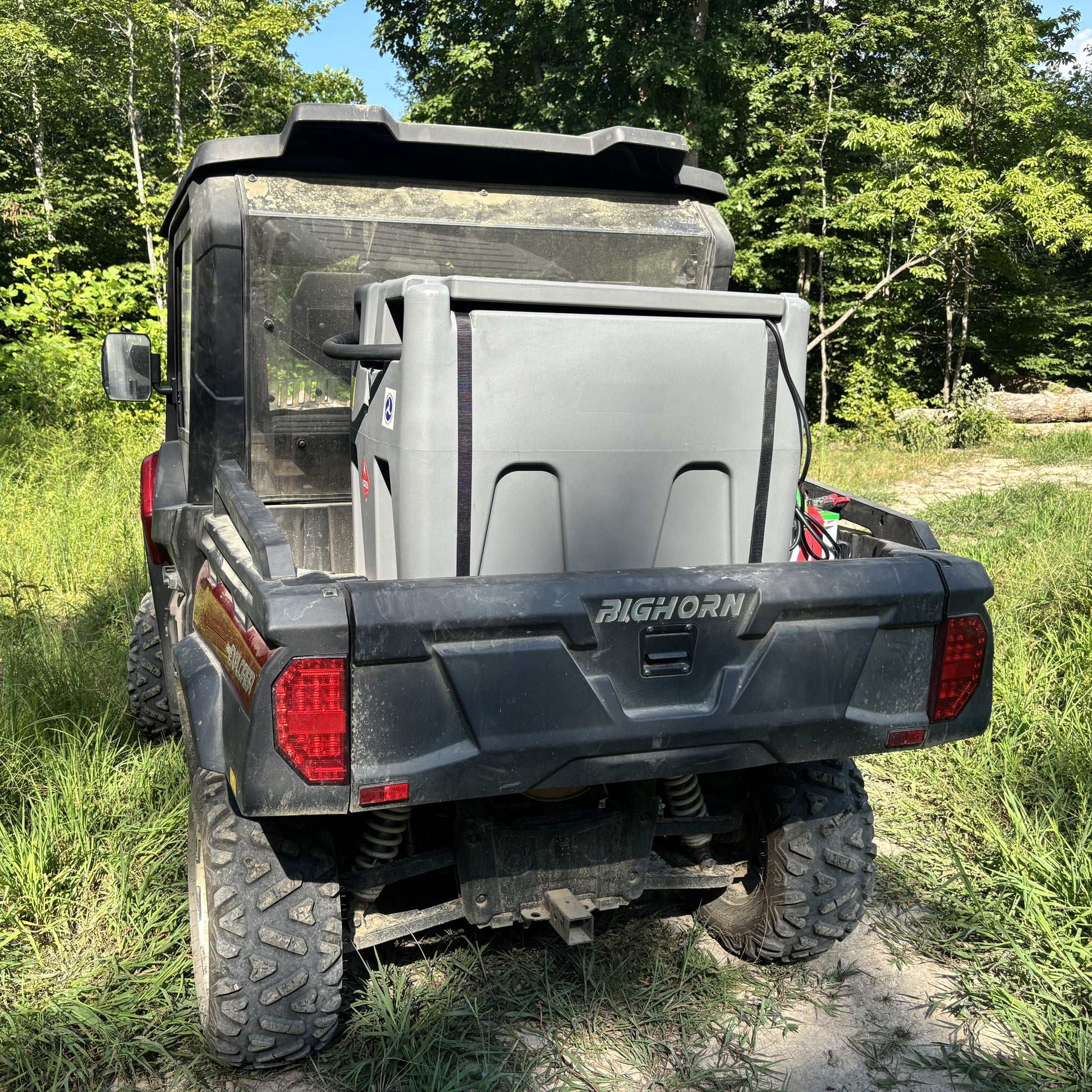 Garvee Portable Fuel Tank, 58 Gallon Diesel & Gasoline Transfer Tank With 12V Electric Pump, 10 GPM Flow Rate, 13ft Hose, Auto Fueling Nozzle , Fuel Transfer Tank for Easy Transportation, Gray