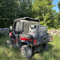 Garvee Portable Fuel Tank, 58 Gallon Diesel & Gasoline Transfer Tank With 12V Electric Pump, 10 GPM Flow Rate, 13ft Hose, Auto Fueling Nozzle , Fuel Transfer Tank for Easy Transportation, Gray