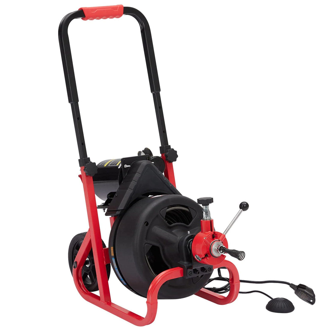 Professional 100Ft x 3/8Inch Drain Cleaner Machine, Auto-feed
