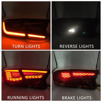 Garvee LED Tail Lights For 2018-2022 Honda Accord 10th Gen Sedan w/ Starting Animated