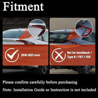 Garvee LED Tail Lights for Honda Civic 2016-2021 10th Gen Sedan Rear Lamps Assembly US