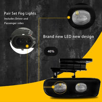 Garvee LED Fog Lights For 1999-2002 Chevy Silverado 2000-2006 Suburban Tahoe Front Lamp