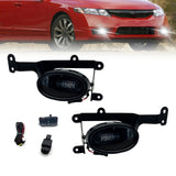 Garvee LED Fog Lights For Honda Civic 2 Door 2006 2007 08 Front Bumper Lamps Clear Lens