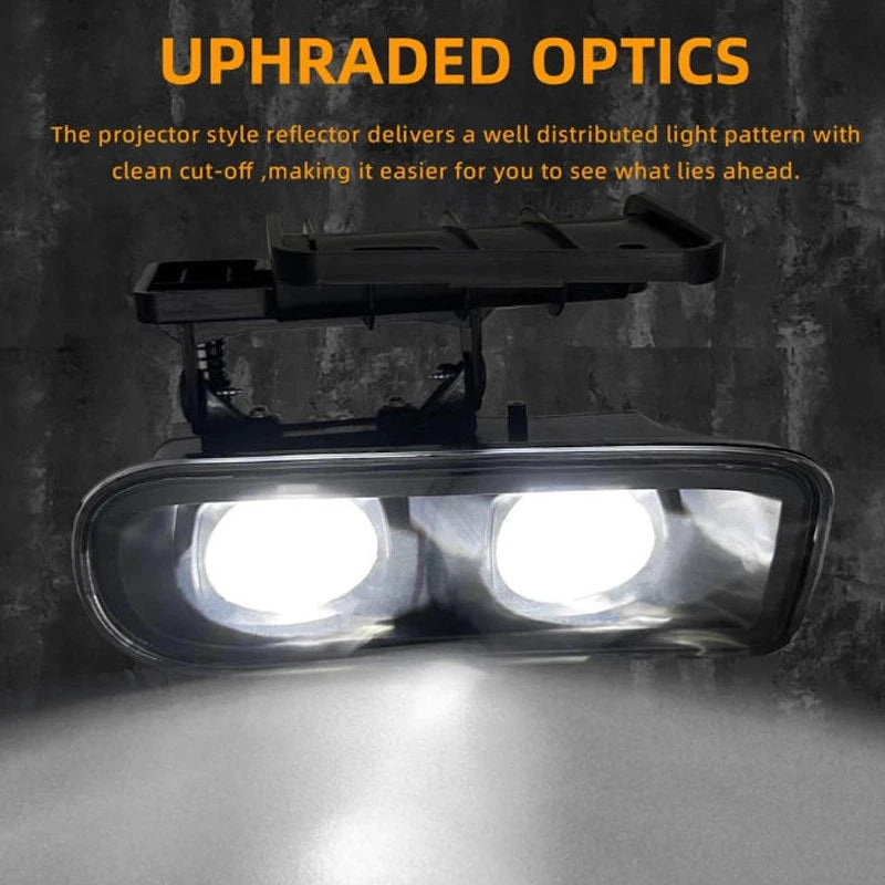 Garvee LED Fog Lights For 1999-2002 Chevy Silverado 2000-2006 Suburban Tahoe Front Lamp