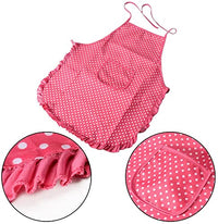 Garvee 11-Piece Kids Chef Pretend Kitchen Playset – Includes Rose Red Apron, Chef Hat, Cooking Mitt & Cookie Cutters – Fun Role Play & Baking Tools for Girls, Ideal Birthday & Christmas Gift (Color: System default_1)
