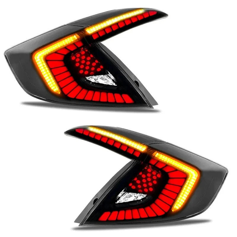 Garvee LED Tail Lights for Honda Civic 2016-2021 10th Gen Sedan Rear Lamps Assembly US