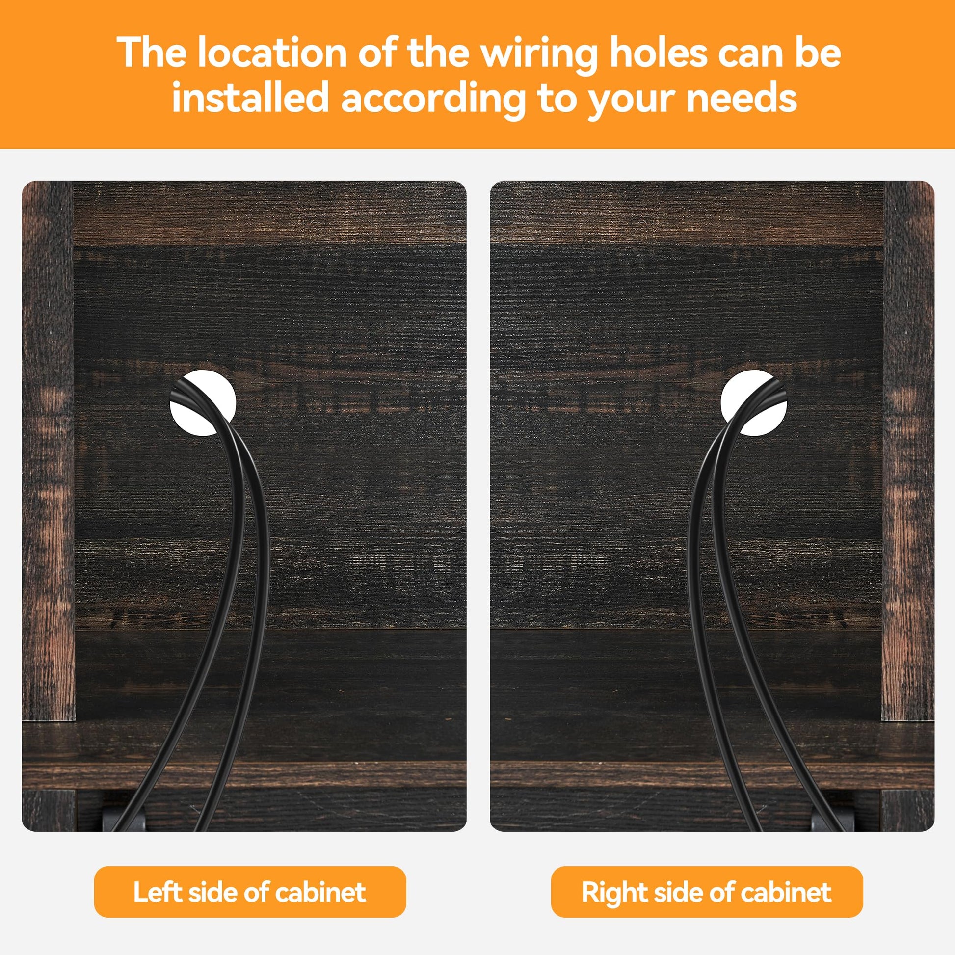 Garvee 70'' Wine Coffee Bar Cabinet with Storage Hutch, Tall Kitchen Pantry Liquor Cabinet with Sliding Barn Doors, Bottle Glasses Rack, Farmhouse Buffet for Home Dining Room, Oak