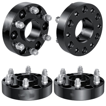 5x5.5 Wheel Spacers with 02-11 Ram 1500, 2 Inch Hub Centric