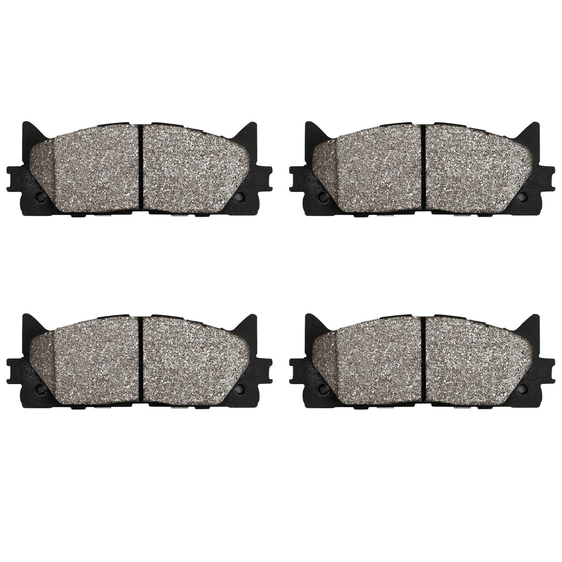 Front Brake Pads 4Pcs Premium Ceramic Replacement Brake Pad Set for Avalanche