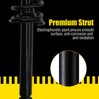 2013-2020 Fusion Front Strut Spring Assembly - 272638 Black