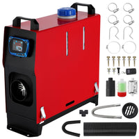 12V Diesel Air Heater with Remote, LCD Display & Silencer