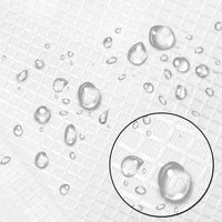 Garvee White Curtain Valances,Draperies Curtains for Cafe,Bathroom & Kitchen or Kids Bedroom Rod Pocket Short Window Curtains (1 Panels, 15 Inch Wide by 60 Inch Long)