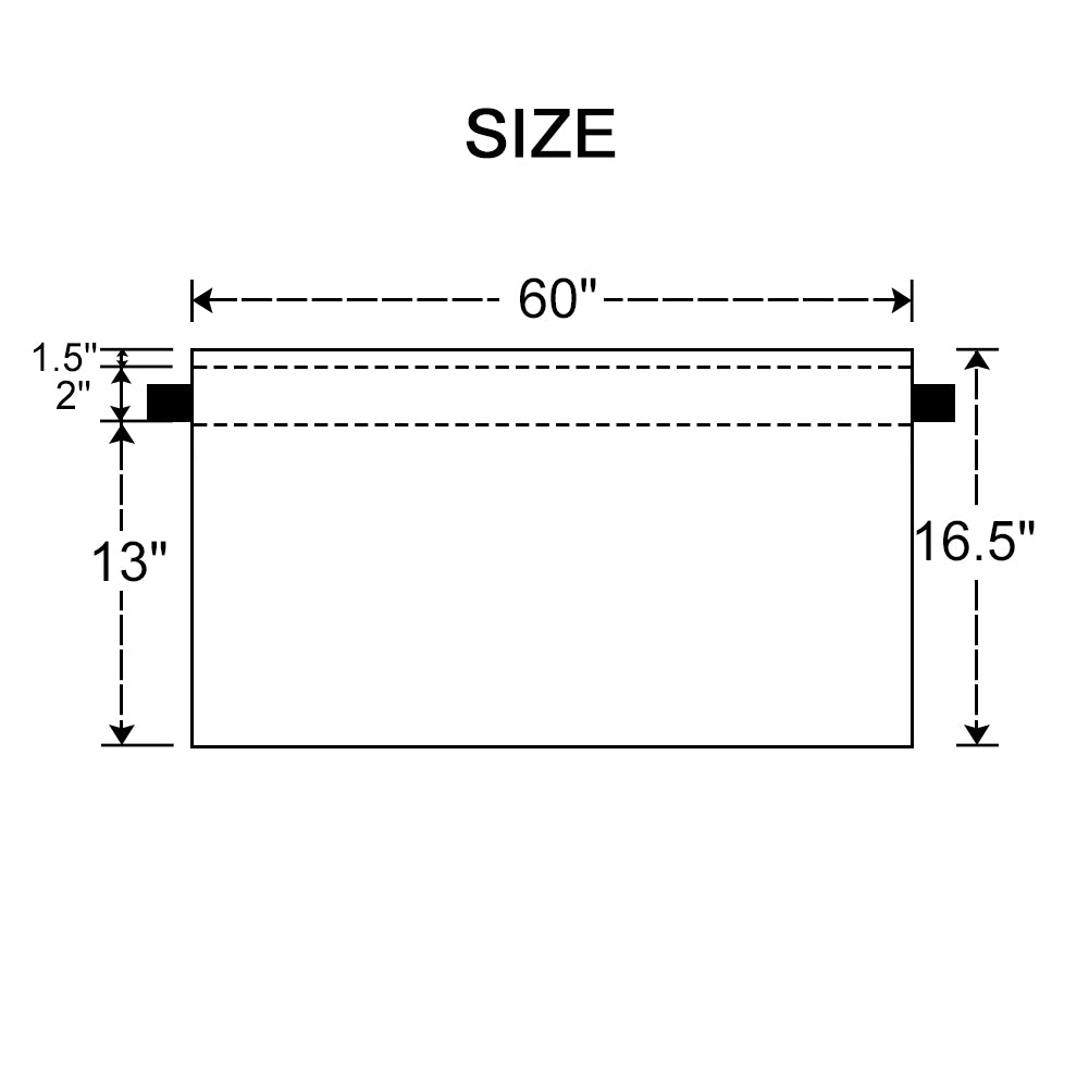 Garvee White Curtain Valances,Draperies Curtains for Cafe,Bathroom & Kitchen or Kids Bedroom Rod Pocket Short Window Curtains (1 Panels, 15 Inch Wide by 60 Inch Long)