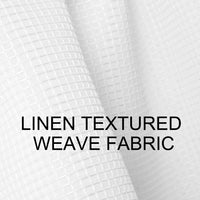 Garvee White Curtain Valances,Draperies Curtains for Cafe,Bathroom & Kitchen or Kids Bedroom Rod Pocket Short Window Curtains (1 Panels, 15 Inch Wide by 60 Inch Long)