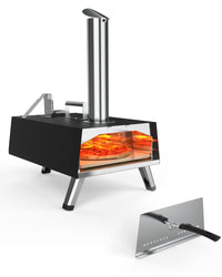 12inch Outdoor Pizza Oven Stainless Steel with Foldable Legs