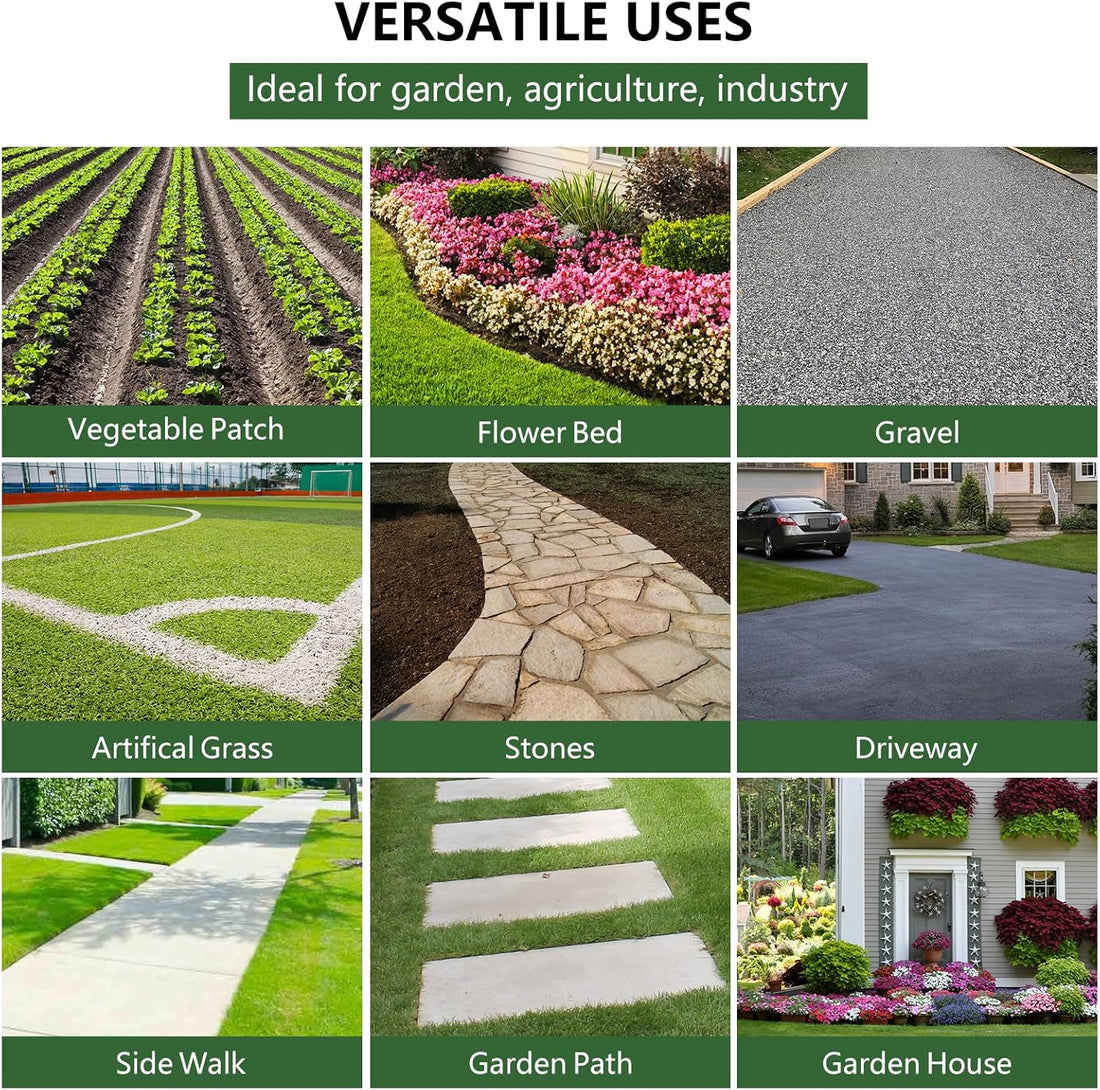 Garvee 3'x300' 5.8oz Double Layer Woven Weed Barrier Fabric - Heavy Duty for Gardens, Driveways & Commercial Landscaping