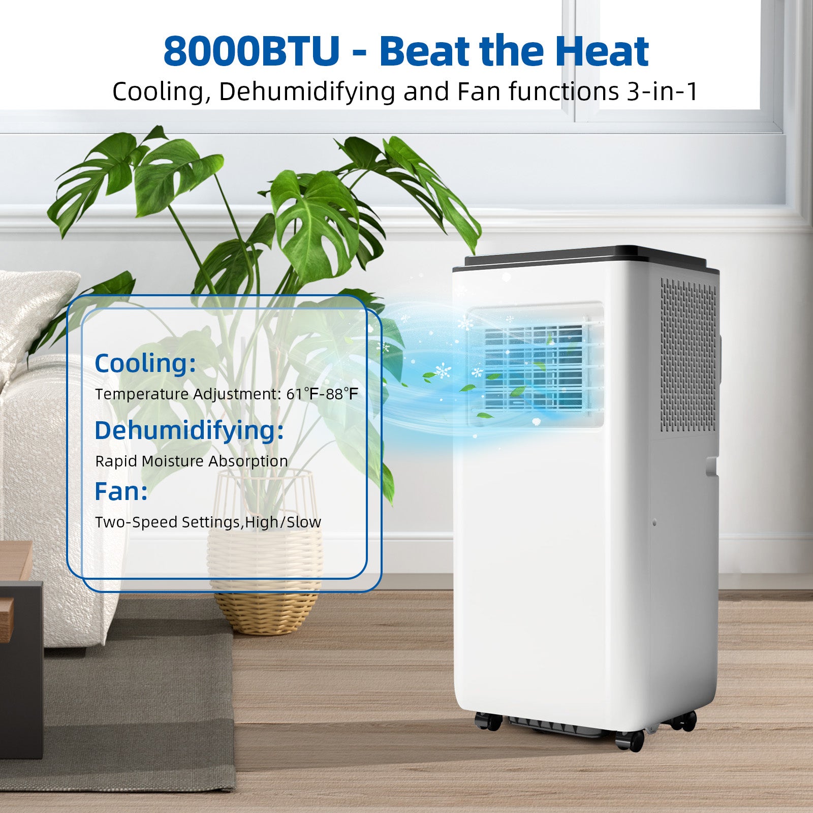 Window Ac Unit Mini Ac For Grow Tent LG 12,000 BTU Smart Wi-Fi