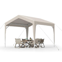 Garvee 7'x7' Commercial Canopy Tent with Waterproof Tarp for Outdoor Sun Shelter Party Camping Market Wedding