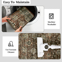 Garvee Hallway Rugs, Machine Washable Traditional Rug, Non Slip Floor Carpet, Low Pile Soft Printed Vintage Rug for Home Decor Entryway Bed Room Laundry Room Indoor